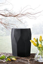 Rhysworth ceramic black stool front angle