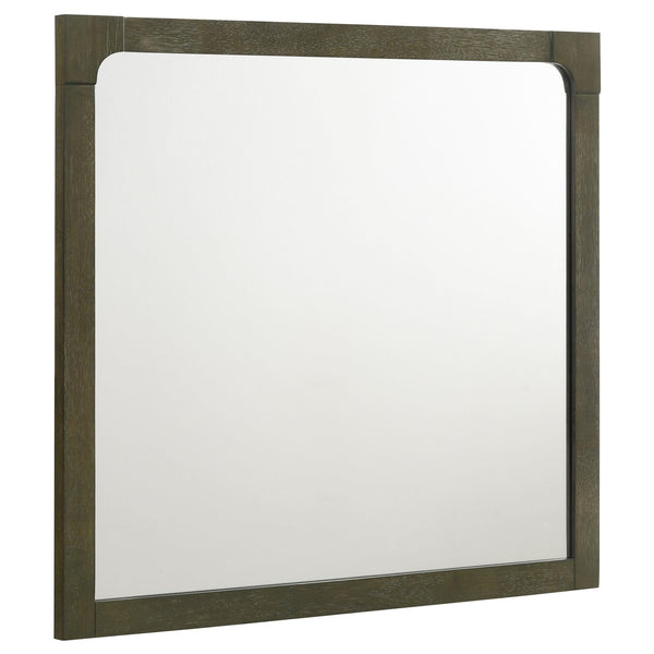 Gran Park Dresser Mirror Dark Cocoa front view