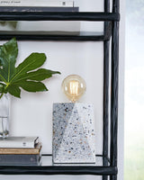 Maywick White Terrazzo Table Lamp front