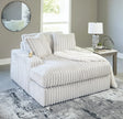 main view of Stupendous Alloy Velvet Oversized Chaise lounge