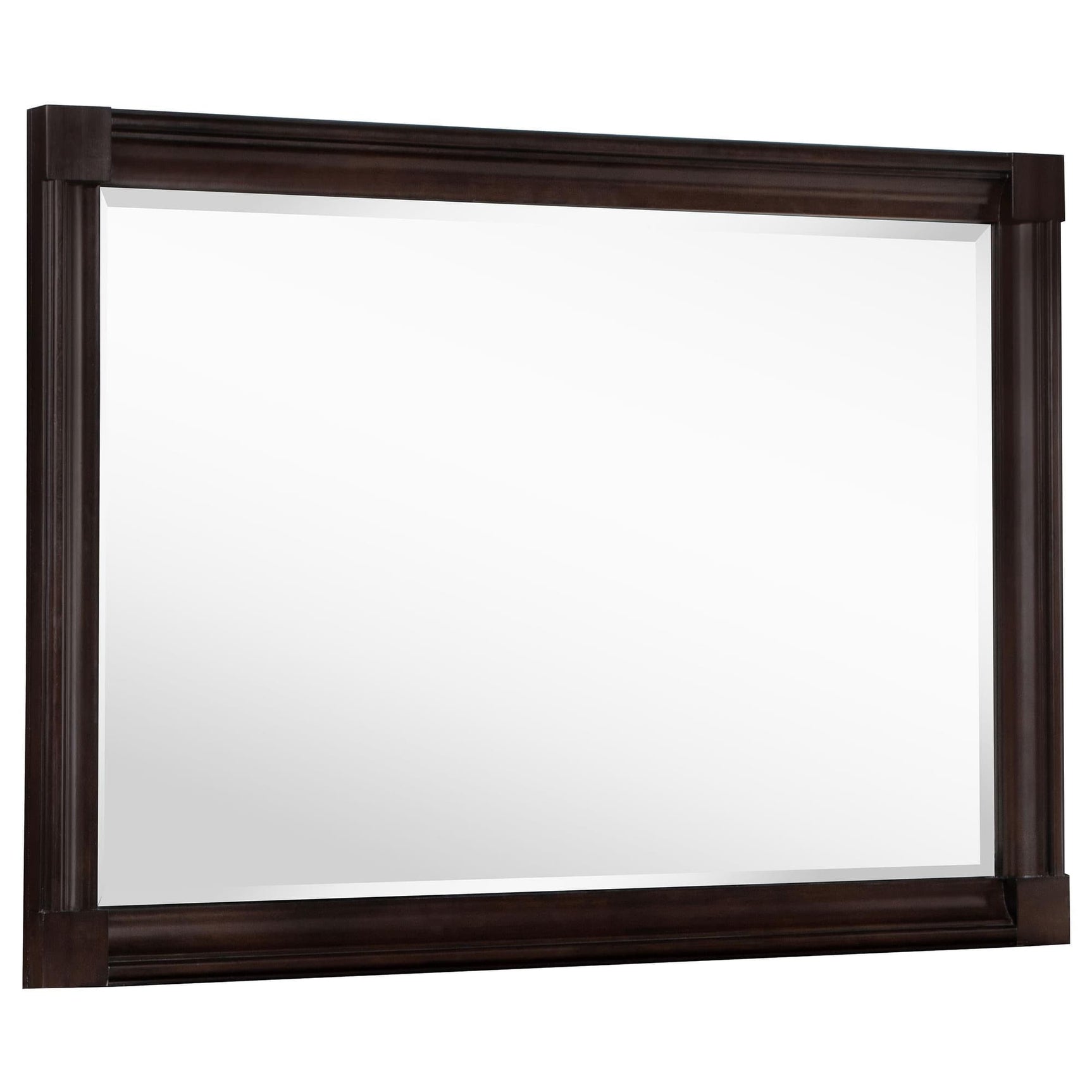Andover Dresser Mirror Dark Oak front view