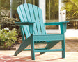 Sundown Treasure Turquoise Adirondack Chair front angle