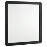 Cavelle black dresser mirror front view