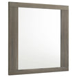 Fenwick Dresser Mirror Grey Oak, front view