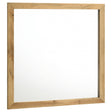 Kaywood Dresser Mirror Natural Pine front view