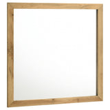 Kaywood Dresser Mirror Natural Pine front view
