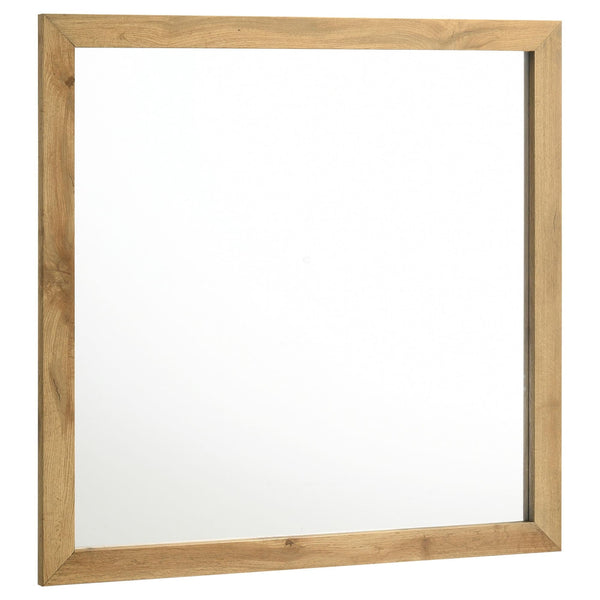 Kaywood Dresser Mirror Natural Pine front view