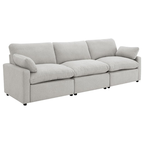 Collins Modular Power Reclining Sofa Grey, front view