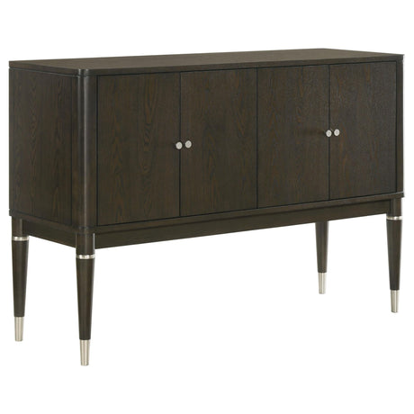 Reseda dining sideboard in ash brown, front view