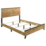 Kaywood 52-inch Full Panel Bed natural pine front view
