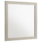 Trenton Rustic Cream Dresser Mirror front view