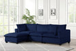 Cloud Blue 4-Piece Modular Sectional Sofa main view