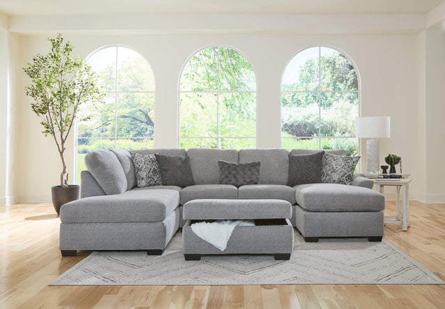 Signature Dove Sectional sofa main view