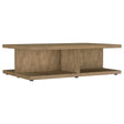 Cortona Mango Engineered Wood Square Coffee Table front view
