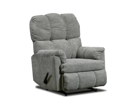 Venus Gray Recliner chair angled view