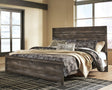 Wynnlow Gray King Panel Bed full front view