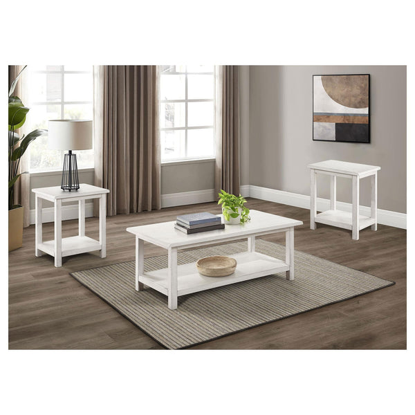 Payne 3-piece coffee and end table set, front view