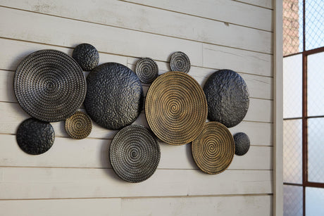 Emsley Multi Metal Wall Decor front view