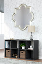 Langdrew Black 8-Cube Organizer front angle