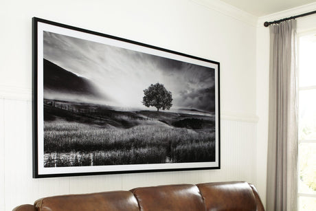 Deborland Black and White Wall Art front view