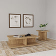 Cortona Mango Wood Coffee Table front angle