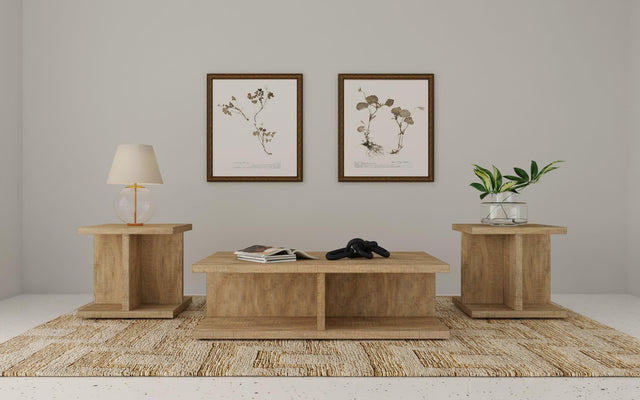 Cortona Mango coffee table front angle