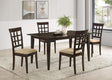 Gabriel Cappuccino 59-inch rectangular dining table main view