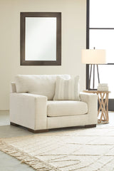 Maggie Birch Chenille Oversized Chair front angle
