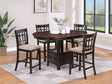 Lavon Chestnut Oval Counter Height Dining Set main view
