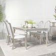 Evangeline Silver Oak Extension Leaf Dining Set main view