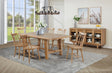 Middleton Natural Brown Extension Leaf dining table main view