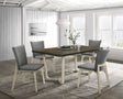 Biloxi Gray Brown 71-inch Rectangular Dining Set main view