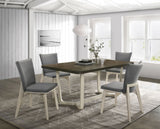 Biloxi Gray Brown 71-inch Rectangular Dining Set main view