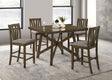 Canfield Brown 47-inch counter height dining set front view