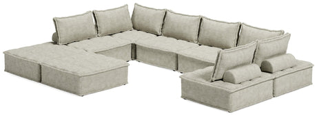 Bales Taupe 8-Piece Modular Seating main view