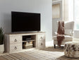 Willowton Whitewash 60" TV Stand front angle