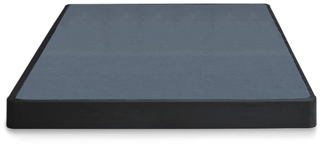 Low Profile Black Queen Foundation, angled side view