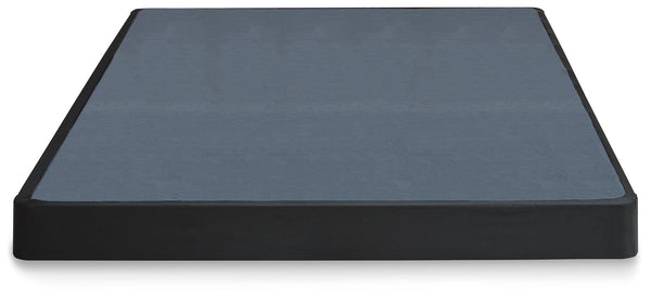 Low Profile Black Queen Foundation, angled side view