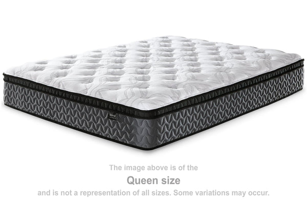 12 Inch Pocketed Hybrid Full Mattress by Ashley - front view