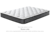 8 Inch Bonnell Hybrid White King Mattress angled side view