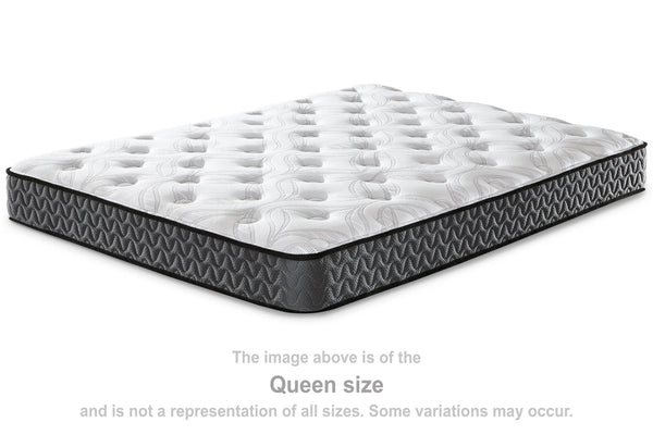 8 Inch Bonnell Hybrid White Twin Mattress folded in packaging