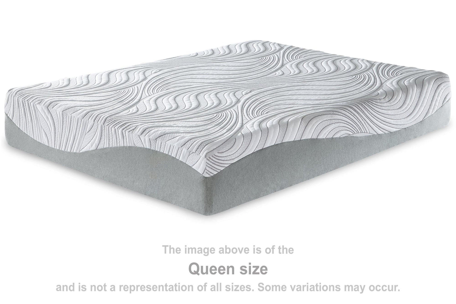 12 Inch Memory Foam Twin Mattress by Ashley, front view