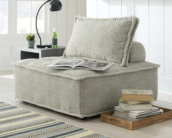 Bales Taupe Accent Chair front view