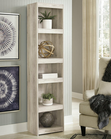 Bellaby Whitewash TV Pier front view with shelves