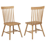 Andrews Windsor Spindle Back Dining Side Chair front view