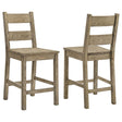 Cardova Counter Height Dining Chair Vineyard Oak, front angle