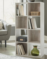 Paxberry Whitewash Eight-Cube Organizer front angle