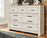 Bellaby Whitewash 7-Drawer Dresser front view
