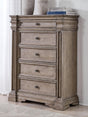 Blairhurst Light Grayish Brown Chest of Drawers front view