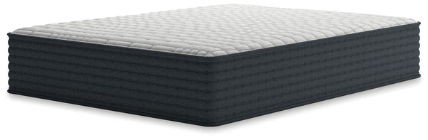 Hybrid 1300 White Queen Mattress front angle view